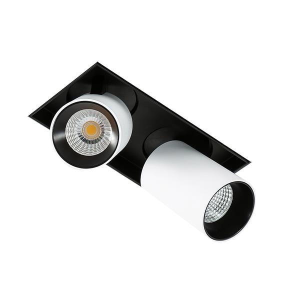 Oprawa Natynkowa Downlight Led Novum Trimless Bia A Czarna Podw Jna