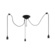 Lampa wisząca ARANEA 3xE27 czarny EDO777187 EDO Solutions
