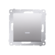 Łącznik schodowy z podświetleniem LED bez piktogramu (moduł) 10AX 250V szybkozłącza srebrny mat Simon 54 DW6L.01/X/43 Kontakt Simon
