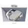 Punktowa oprawa sufitowa wpuszczana regulowana VIERA Chrome IP20 kwadratowa chrom EDO777305 EDO Solutions