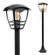 Słupek ogrodowy latarnia IMMA BLACK L/T E27 czarny IP44 EDO777384 EDO Solutions