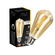 Żarówka dekoracyjna DARI LED Filament 7W, E27, 3000K, 710lm, 230V, GOLD ST64, EDO777624 EDO Solutions