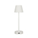 Lampka stołowa NELI, 2,7W LED, biała, z akumulatorem 2200mAh, IP54, barwa ciepła, 200lm, 33cm, EDO777642 EDO Solutions