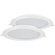 Oprawa LED wpuszczana AURA PRIZMA dwupak 2x18W biała 2700K | 425.000.018 | HOROZ
