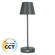 Lampka stołowa NELI 2,7W LED, CCT, szara, z akumulatorem, 2200mAh, IP54, 200lm, 33cm, EDO777719 EDO Solutions