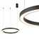 Lampa wisząca GRANDE-36 LED 36W 2100lm 4000K IP20 czarna | HOROZ