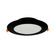 Oprawa podtynkowa downlight LED ALEXIS 12W 1050lm IP20 CCT okrągła czarna | HOROZ