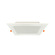 Oprawa podtynkowa downlight LED ALEXIS-SQ 18W 1660lm IP20 CCT kwadratowa biała | HOROZ