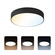 Plafon LED CATALINA 24W 2270lm 3CCT IP20 okrągły czarny | HOROZ