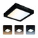 Plafon LED SELENA 18W 1660lm 3CCT IP20 kwadratowy czarny | HOROZ