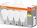 Zestaw żarówek 4x LED E27 11W 2700K 1055lm Osram