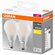 Zestaw żarówek 2x LED E27 4W 2700K 470lm Osram