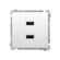 Ładowarka USB podwójna biały BMC2USB.01/11 Simon Basic