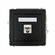 Mechanizm gniazda komputerowego RJ45, kat. 5e, czarny mat Karlik Deco 12DGK-1