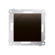 Simon 54 Premium Brązowy Ściemniacz do LED ściemnialnych, naciskowo-obrotowy, jednobiegunowy, DS9L.01/46