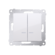 Simon 54 Premium Biały Łącznik świecznikowy z podświetleniem LED i do wersji IP44 DW5ABL.01/11