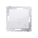 Simon 54 Premium Biały Łącznik schodowy z podświetleniem LED (moduł) X zaciski śrubowe, DW6AL.01/11