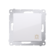 Simon 54 Premium Biały Przycisk „światło” szybkozłącza, DS1.01/11
