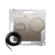 Simon 54 Premium Złoty Regulator temperatury z czujnikiem zewnętrznym (moduł) DRT10Z.02/44