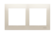 Simon 54 Premium Krem Ramka 2-krotna uniwersalna IP20/IP44, DR2/41