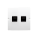 Gniazdo komputerowe RJ45 kat.5e + telefoniczne RJ11 na wkręty do puszki, białe Kontakt Simon BMF5T.02/11