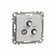 Gniazdo TV/SAT/SAT końcowe (4dB) srebrny IP20 SDD113481S Sedna Design Schneider Electric
