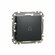 Przycisk "dzwonek" antracyt IP20 SDD114131 Sedna Design Schneider Electric