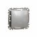 Przycisk 1-biegunowy srebrny IP20 SDD113111 Sedna Design Schneider Electric