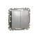Przycisk podwójny srebrny IP20 SDD113118 Sedna Design Schneider Electric