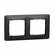 Ramka 2-krotna antracyt IP20 SDD314802 Sedna Design Schneider Electric