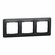 Ramka 3-krotna antracyt IP20 SDD314803 Sedna Design Schneider Electric