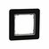 Ramka 1-krotna czarne szkło IP20 SDD361801 Sedna Elements Schneider Electric