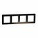 Ramka 4-krotna czarne szkło IP20 SDD361804 Sedna Elements Schneider Electric