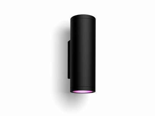 Kinkiet zewnętrzny Appear 8W 2000-6500K 1180lm IP44 czarny Philips Hue 1746330P7