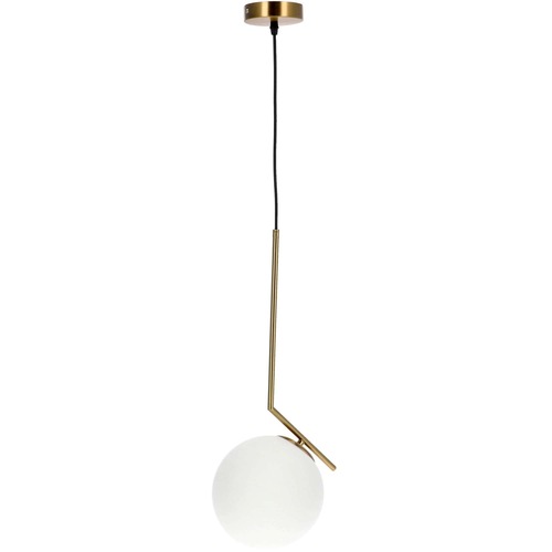 Lampa wisząca PELOTA E27 złoty biały EDO777202 EDO Solutions