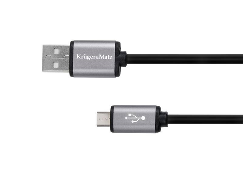 Kabel USB - micro USB 1m Kruger&Matz Basic