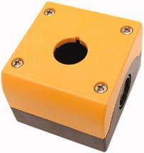 Obudowa kasety 1-otworowa 22mm żółta IP67 216536 Eaton