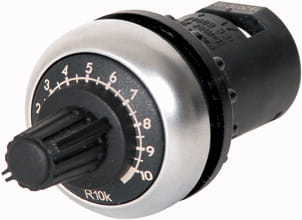 Potencjometr 10kOhm 0,5W 22mm IP66 M22-R10K 229491 Eaton