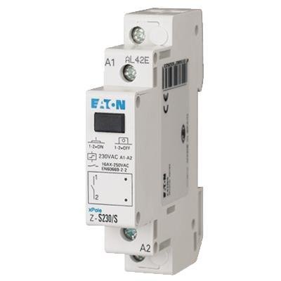 Przekaźnik impulsowy 1 zwierny (1NO) 24VAC / 12VDC 265535 Eaton