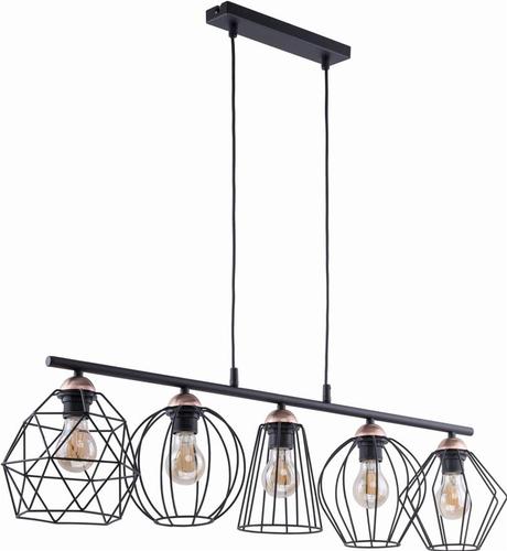 Lampa wisząca GALAXY Czarny 5x E27 60W 1649 TK Lighting