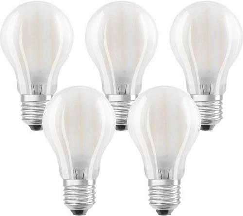 Żarówka LED OSRAM, E27, 7 W = 60 W, 806 lm, 2700 K, 5 szt.