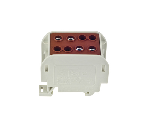 ZŁĄCZKA SZYNOWA JEDNOPOLOWA ZGX 1x70/2x50 MM2 BRĄZOWA (Al/Cu)-INCOBEX