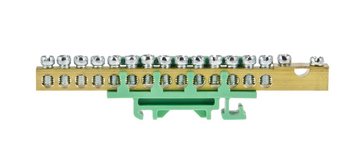 LISTWA ZACISKOWA 14X16 MM2, 1X35 MM2 - ZIELONA-INCOBEX