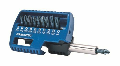 Zestaw bitów 25 mm PZ1 PZ2, PZ3, PH1, PH2,PH3, T20, T25, T30 + adapter 60 mm