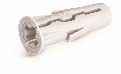Kołek uniwersalny UNO 10x36 mm z wkrętem 5,0x45 mm, worek plastikowy 15 szt.