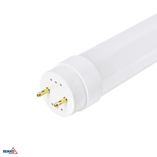 Świetlówka LED T8 HIGH LUMEN 1200MM 18W 6000K 2610LM zasilanie jednostronne klosz mleczny Bemko