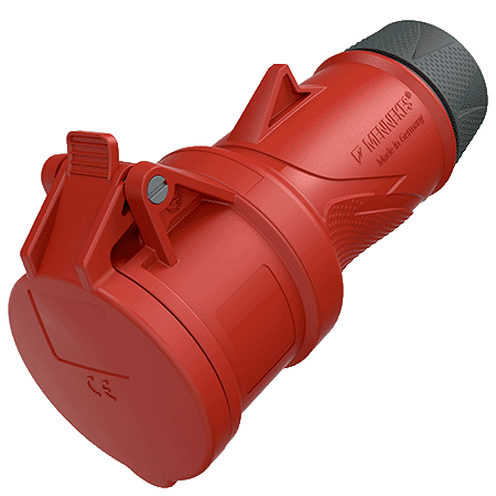 Gniazdo przenośne PowerTop Xtra 32A 5p 6h 400V IP54, zaciski śrubowe, technologia X-CONTACT