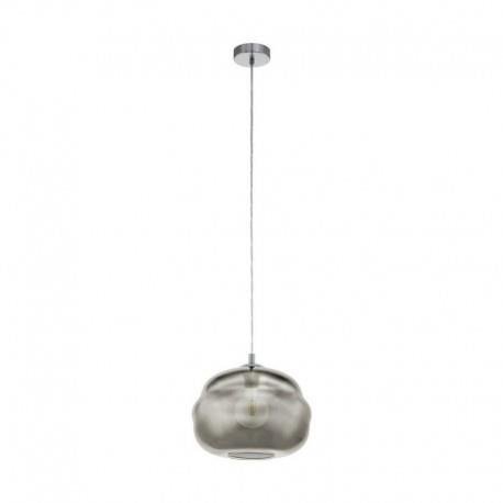 Lampa wisząca czarna transparentna 60W E27 39534 Dogato Eglo