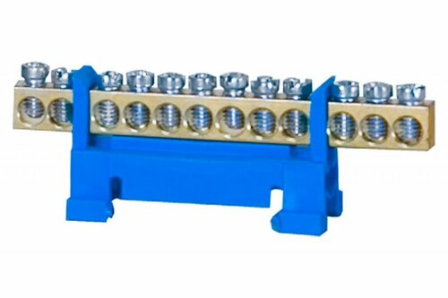 Listwa ochronna 12-mod. NISKA 12x16mm2 niebieska F-elektro