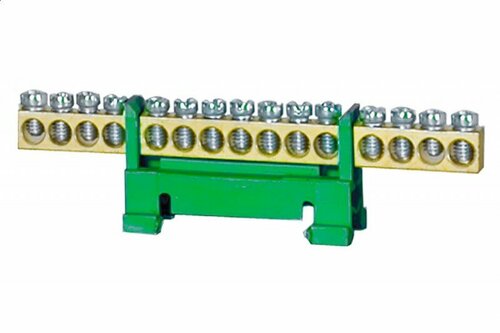 Listwa ochronna 15-mod. NISKA 15x16mm2 zielona F-elektro
